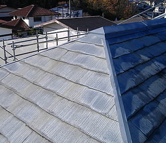 リフォーム診断　屋根や壁の色あせ