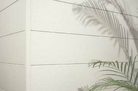 金属サイディング　スタッコ