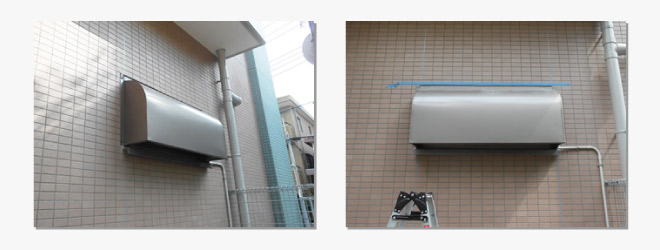 雨漏り対策　換気フード
